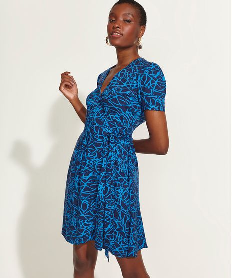 Vestido-Feminino-DVF-Curto-Envelope-Estampado-Assinatura-Manga-Bufante-Azul-Marinho-9954219-Azul_Marinho_1