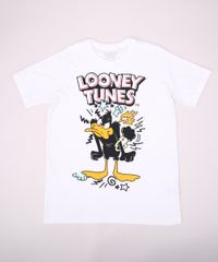 Camiseta-Juvenil-Looney-Tunes-Manga-Curta-Gola-Careca-Off-White-9962348-Off_White_1