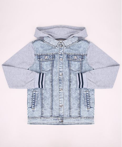 Jaqueta-Jeans-Juvenil-com-Capuz-e-Punho-Listrado-Azul-Claro-9807510-Azul_Claro_1