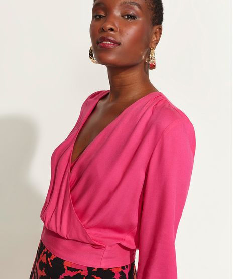 Blusa-Feminina-DVF-Transpassada-Manga-Sino-Decote-V-Rosa-9954216-Rosa_1