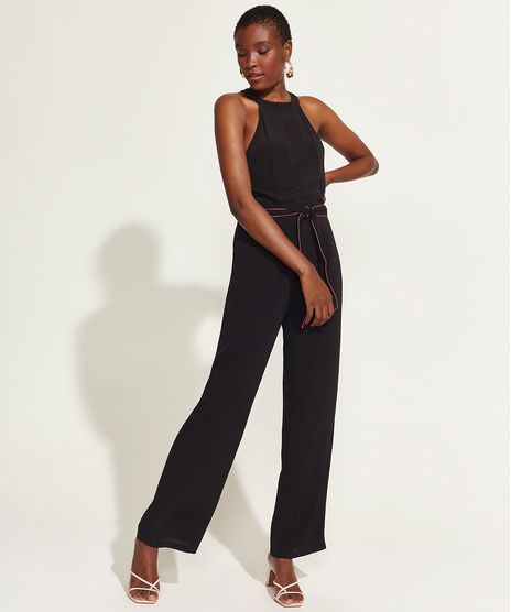 Macacao-Feminino-DVF-com-Faixa-para-Amarrar-e-Vivo-Contrastante-Preto-9954226-Preto_1