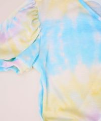 Vestido-Juvenil-Transpassado-Estampado-Tie-Dye-Manga-Curta-Bufante-Decote-V-Multicor-9967427-Multicor_5