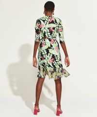 Vestido-Feminino-DVF-Curto-Envelope-Estampado-de-Folhagem-com-Babado-Manga-3-4-Preto-9954178-Preto_2