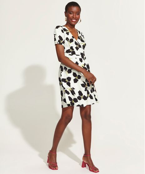 Vestido-Feminino-DVF-Curto-Envelope-Estampado-Floral-Manga-Bufante-Off-White-9954222-Off_White_1