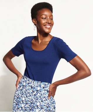 Blusa-Feminina-DVF-Manga-Curta-Decote-Redondo-Azul-Marinho-9954236-Azul_Marinho_1