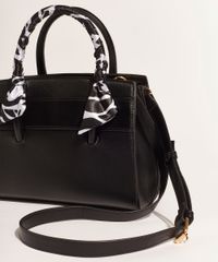 Bolsa-Feminina-DVF-Tote-Media-com-Lenco-Estampado-e-Alca-Transversal-Removivel-Preta-9954393-Preto_2