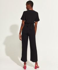 Macacao-Feminino-DVF-com-Fendas-Manga-Curta-Ampla-Preto-9954205-Preto_2