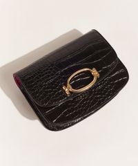 Bolsa-Pochete-DVF-Pequena-Texturizada-Croco-com-Fivela-Preta-9954394-Preto_4