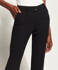 Calca-Social-Feminina-DVF-Flare-Cintura-Media-Alfaiatada-Preta-9954204-Preto_4