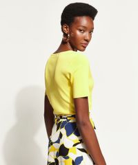 Blusa-Feminina-DVF-Manga-Curta-Decote-Redondo-Amarela-9954236-Amarelo_2