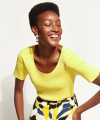 Blusa-Feminina-DVF-Manga-Curta-Decote-Redondo-Amarela-9954236-Amarelo_4