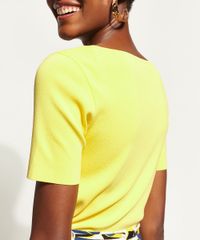Blusa-Feminina-DVF-Manga-Curta-Decote-Redondo-Amarela-9954236-Amarelo_5