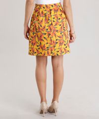 Saia-Evase-com-Pregas-Estampada-Floral-Amarela-8647212-Amarelo_2