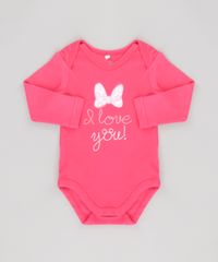 Body-Minnie-em-Algodao---Sustentavel-Rosa-Escuro-8646139-Rosa_Escuro_1