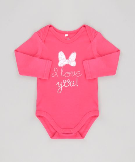 Body-Minnie-em-Algodao---Sustentavel-Rosa-Escuro-8646139-Rosa_Escuro_1