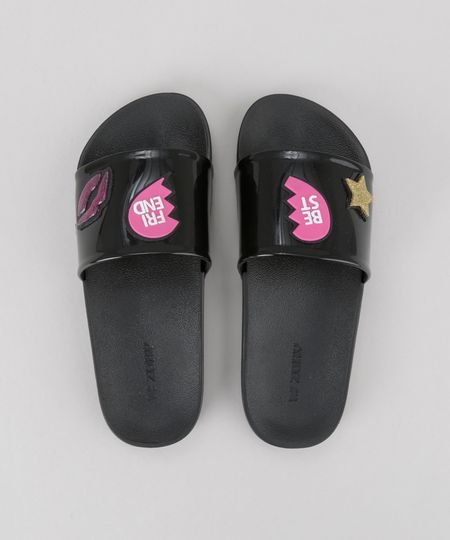 Chinelo-Slide-Zaxy-com-Patch-Preto-8753886-Preto_1 Chinelo-Slide-Zaxy-com-Patch-Preto-8753886-Preto_1