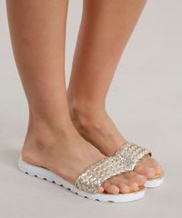 Rasteira-Slide-Tresse-Metalizada-Tratorada-Dourada-8733435-Dourado_2