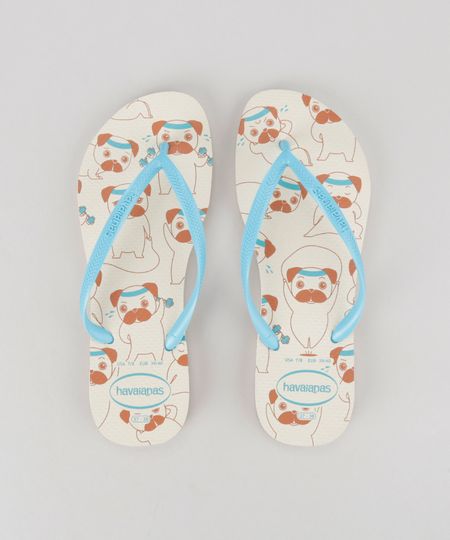 Chinelo-Havaianas-Estampado-de-Cachorro-Bege-Claro-8726680-Bege_Claro_1