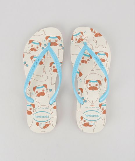 Chinelo-Havaianas-Estampado-de-Cachorro-Bege-Claro-8726680-Bege_Claro_1