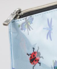 Necessaire-Estampada-de-Insetos-Azul-Claro-8739674-Azul_Claro_3