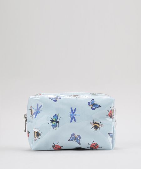 Necessaire-Estampada-de-Insetos-Azul-Claro-8739659-Azul_Claro_1