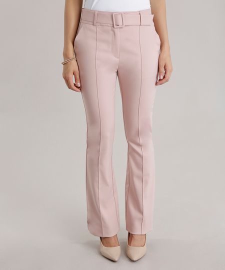Calca-Flare-com-Cinto-Rose-8642424-Rose_1 Calca-Flare-com-Cinto-Rose-8642424-Rose_1