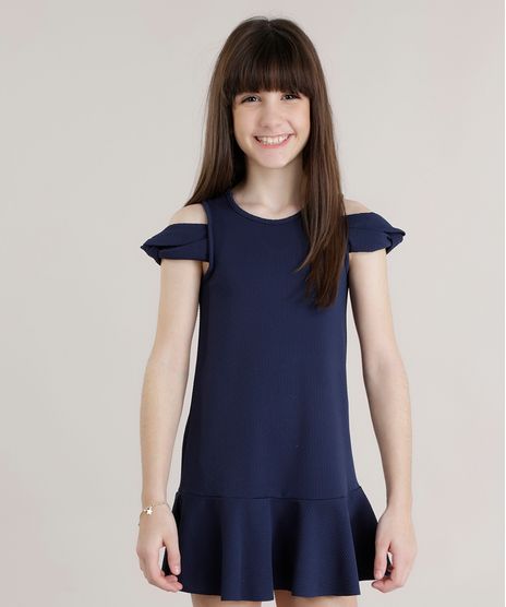 Vestido-Open-Shoulder-em-Jacquard-Azul-Marinho-8719833-Azul_Marinho_1