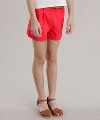 Short-em-Piquet-com-Cinto-Vermelho-8652850-Vermelho_1