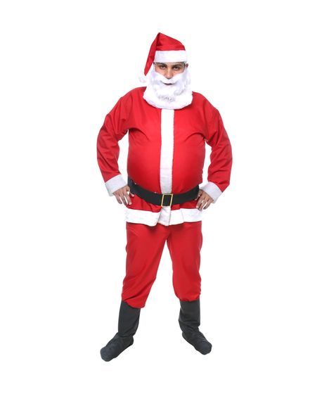 roupa de papai noel adulto