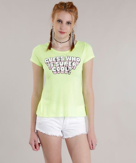 Blusa--Guess-Who-is-Super-Cool---Verde-Neon-8729366-Verde_Neon_1 Blusa--Guess-Who-is-Super-Cool---Verde-Neon-8729366-Verde_Neon_1
