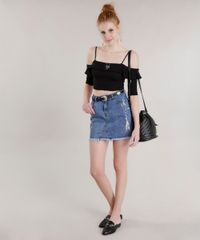 Blusa-Cropped-Ombro-a-Ombro-com-Babados-Preta-8754597-Preto_3