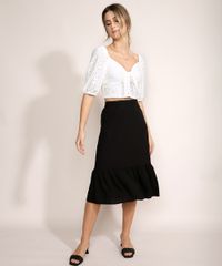 Saia-Feminina-Midi-com-Babado-Preta-9960088-Preto_3