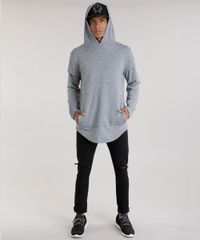Blusao-em-Moletom-Botone-Longo-Cinza-Mescla-8654122-Cinza_Mescla_3