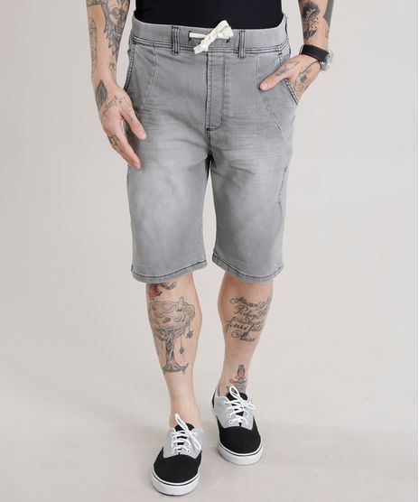Bermuda-Jeans-Relaxed-Cinza-8726751-Cinza_1