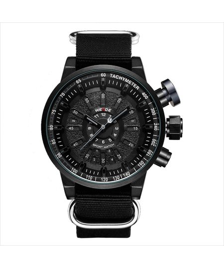 Relógio Masculino Weide Analógico WH7306 - Preto e Cinza Menor preço em Relógio Masculino Weide Analógico WH7306 - Preto e Cinza