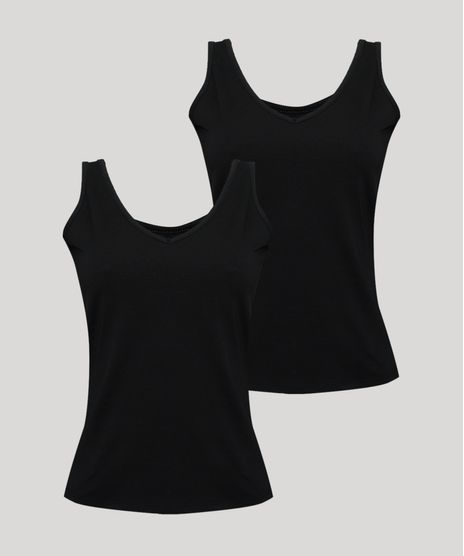 Kit-de-2-Regatas-Femininas-Basicas-Alca-Larga-Decote-V-Preto-9963765-Preto_1
