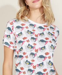 Blusa-Feminina-Tom-e-Jerry-Estampada-Manga-Curta-Decote-Redondo-Off-White-9967449-Off_White_2