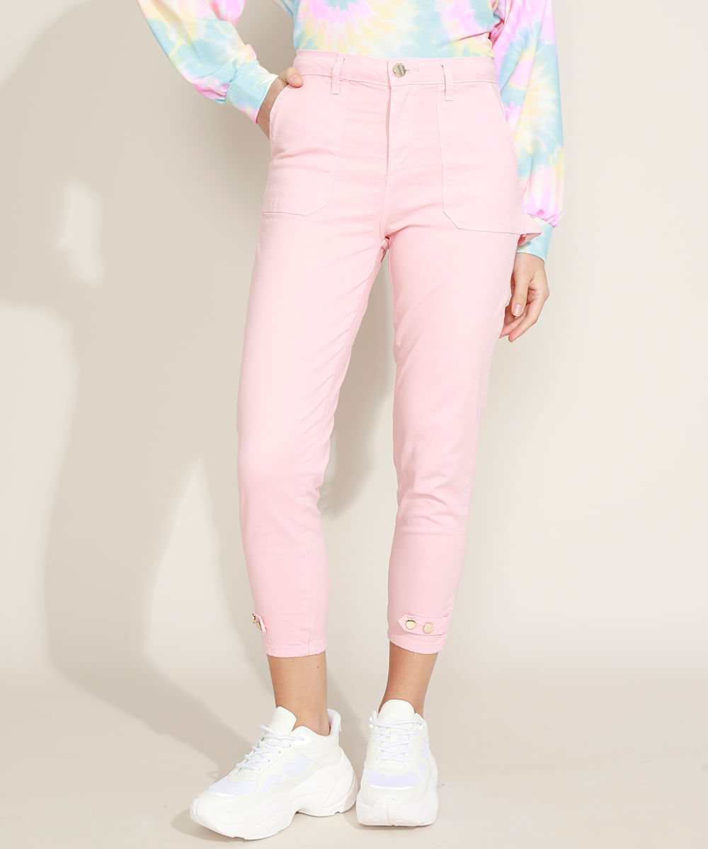 calça sawary rosa