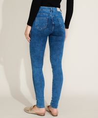 Calca-Jeans-Feminina-Sawary-Skinny-Compressora-Cintura-Alta-Azul-Medio-9974037-Azul_Medio_2