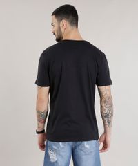 Camiseta-com-Bolso-Estampado-de-Besouros-Preta-8679195-Preto_2