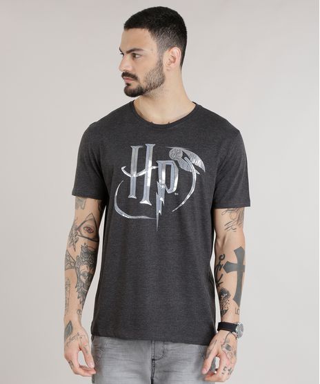 Camiseta-Harry-Potter-Cinza-Mescla-Escuro-8659455-Cinza_Mescla_Escuro_1