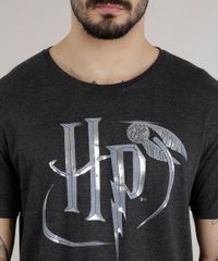 Camiseta-Harry-Potter-Cinza-Mescla-Escuro-8659455-Cinza_Mescla_Escuro_4