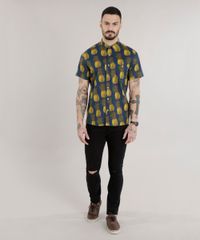 Camisa-Estampada-de-Abacaxis-Azul-Marinho-8710864-Azul_Marinho_3