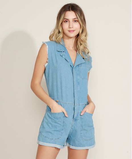 Macaquinho-Jeans-Feminino-com-Bolsos-Sem-Manga-Gola-Esporte-Azul-Claro-9964533-Azul_Claro_1