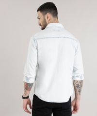 Camisa-Jeans-Azul-Claro-8708681-Azul_Claro_2 Camisa-Jeans-Azul-Claro-8708681-Azul_Claro_2