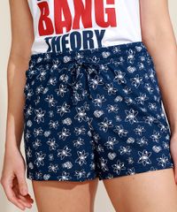 Pijama-Feminino--The-Big-Bang-Theory--Manga-Curta-Branco-9961119-Branco_5