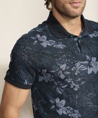 Polo-Masculina-Estampada-Floral-Manga-Curta-Azul-Marinho-9915547-Azul_Marinho_5