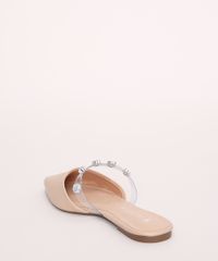 Mule-Feminino-Via-Uno-Bico-Fino-com-Tira-de-Vinil-e-Strass-Bege-Claro-9970840-Bege_Claro_4