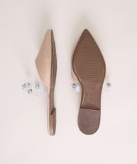 Mule-Feminino-Via-Uno-Bico-Fino-com-Tira-de-Vinil-e-Strass-Bege-Claro-9970840-Bege_Claro_6