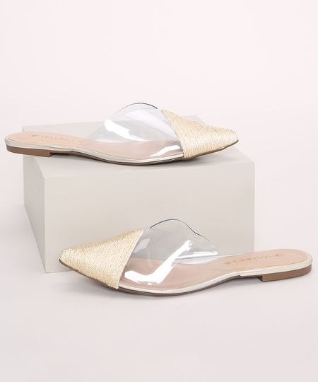 Mule-de-Vinil-Feminino-Via-Uno-Bico-Fino-com-Recorte-Bege-9970843-Bege_1
